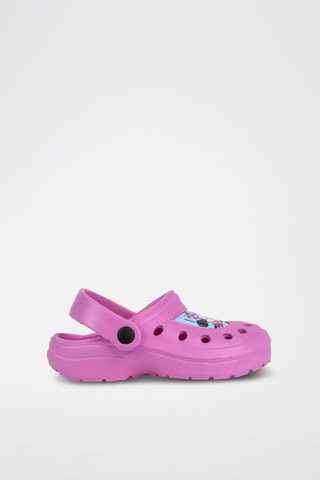Sabots Minnie Disney - Noir, rouge et rose