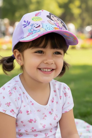 Casquette Dora l'exploratrice - Violet