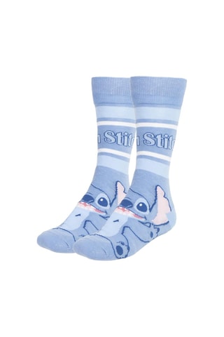 3 paires de chaussettes Stitch Lilo et Stitch Disney - Bleu - Bleu