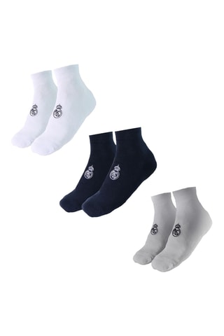 3 paires de chaussettes Real Madrid - Multicolore