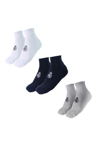 3 paires de chaussettes Real Madrid - Multicolore