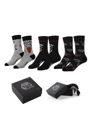 3 paires de chaussettes Stranger Things - Multicolore