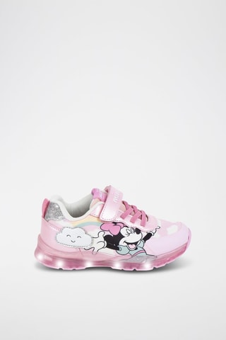 Baskets Minnie Disney - Blanc, noir et rose