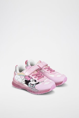 Baskets Minnie Disney - Blanc, noir et rose
