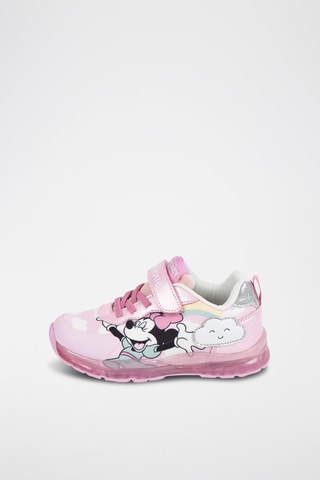 Baskets Minnie Disney - Blanc, noir et rose