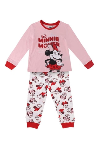 Pyjama Minnie Disney - Noir, rouge et rose