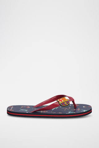 Tongs FC Barcelone - Bleu