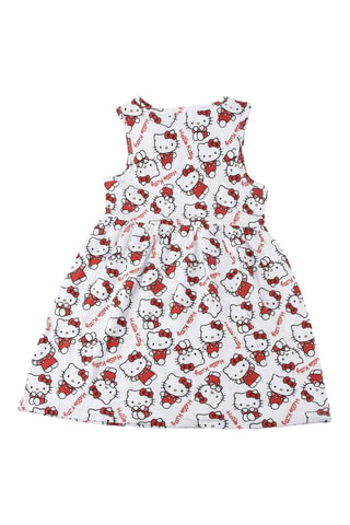 Robe Hello Kitty Sanrio - Blanc et rouge