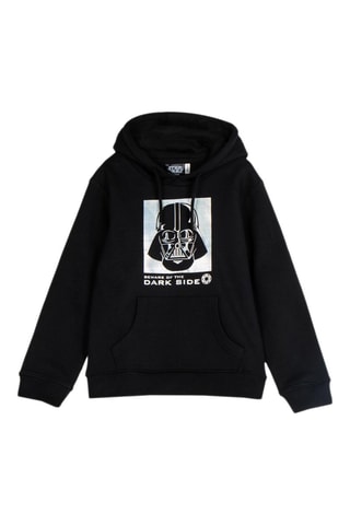 Sweat à capuche  Dark Vador Star Wars - Blanc et noir