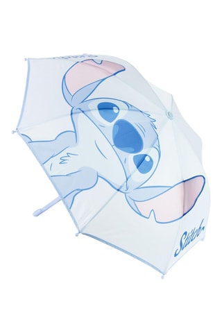 Parapluie 3D manuel Stitch Lilo & Stitch Disney - Bleu clair
