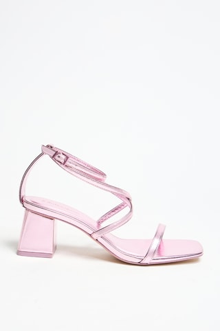 Sandales à talons - Doré rose