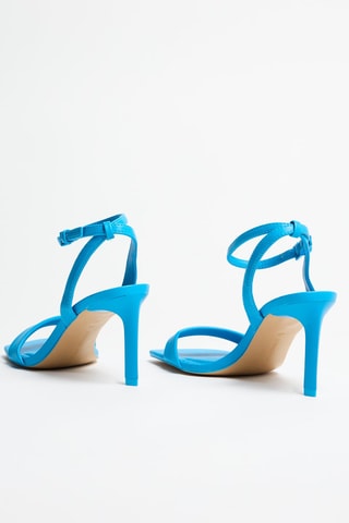 Sandales à talons - Bleu