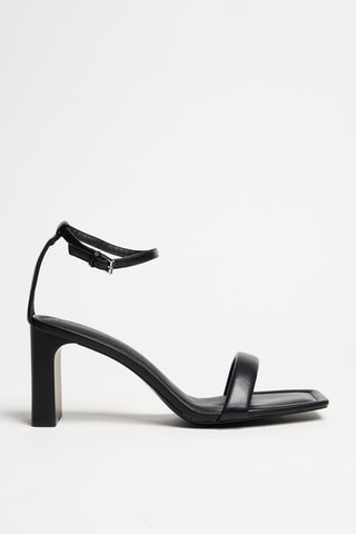 Sandales à talons - Noir