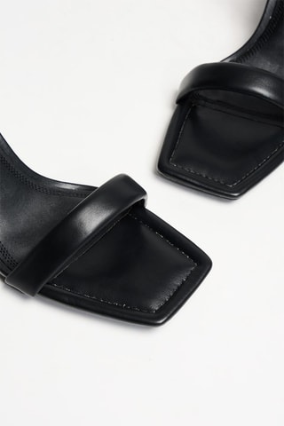 Sandales à talons - Noir