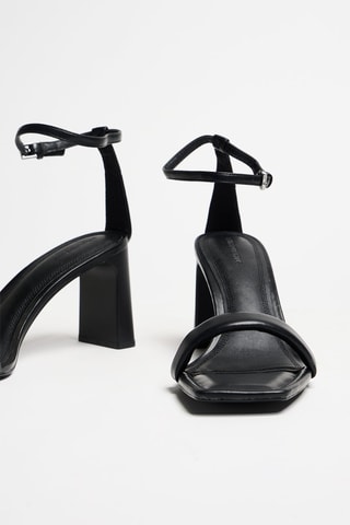Sandales à talons - Noir