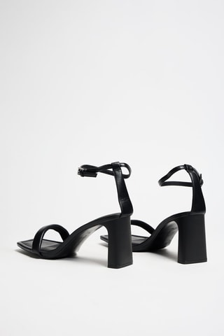 Sandales à talons - Noir