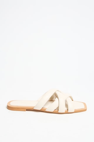 Mules plateformes - Ecru