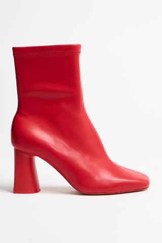 Bottines - Rouge