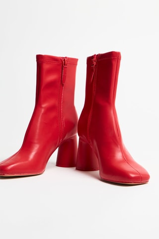 Bottines - Rouge