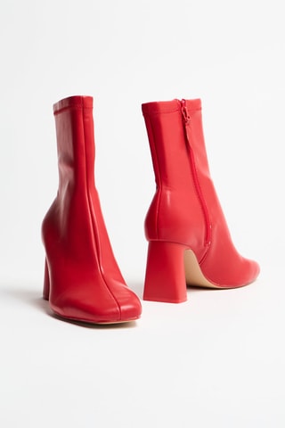 Bottines - Rouge