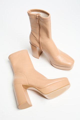 Bottines - Beige