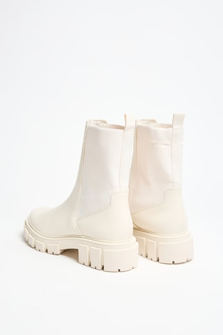 Bottines Chelsea - Ecru
