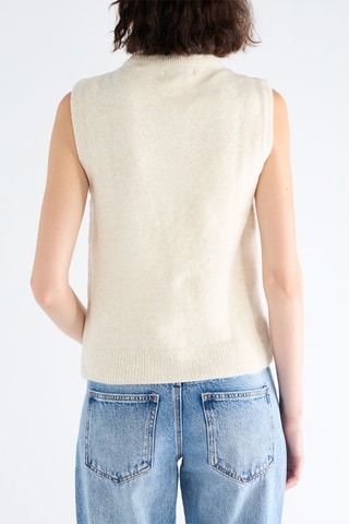 Gilet sans manches - Ecru
