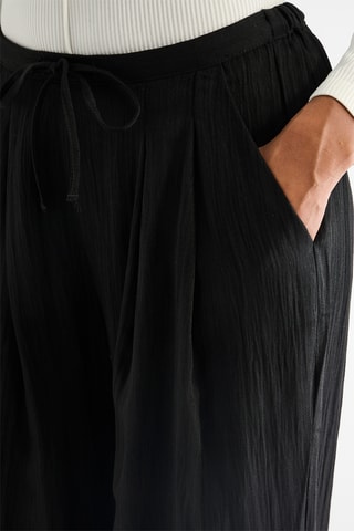 Pantalon wide legs - Noir