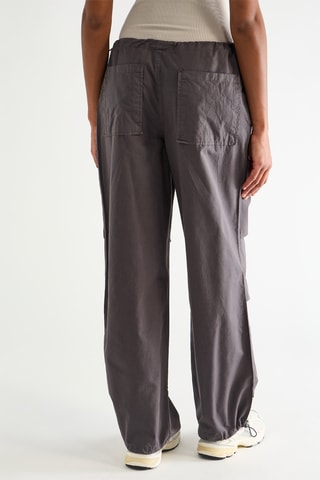 Pantalon straight - Gris foncé
