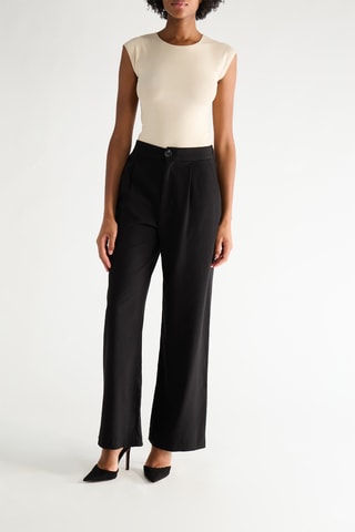 Pantalon wide legs - Noir