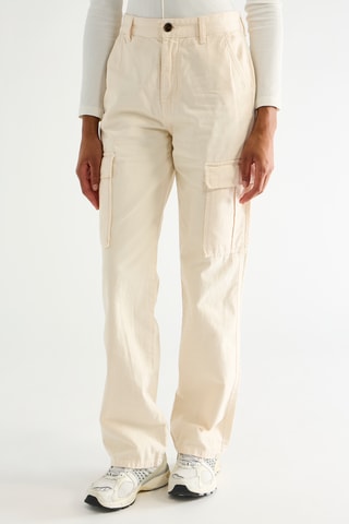 Pantalon straight - Ecru