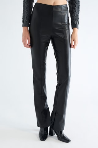 Pantalon straight - Noir