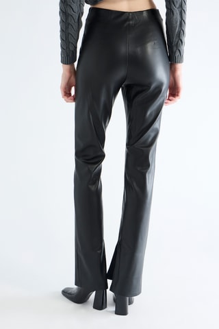 Pantalon straight - Noir
