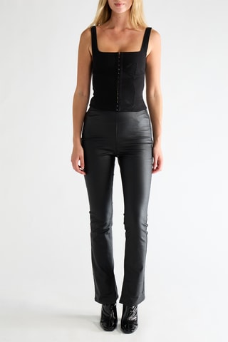 Pantalon flare - Noir