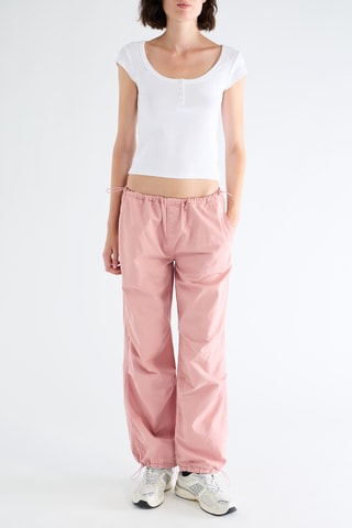 Pantalon straight - Rose