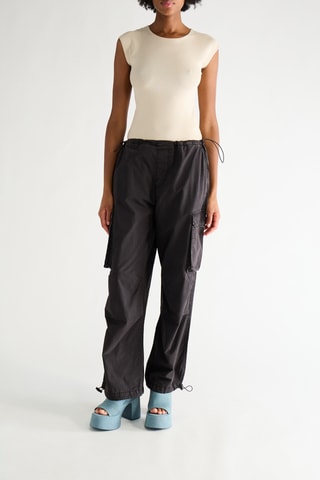 Pantalon straight - Noir