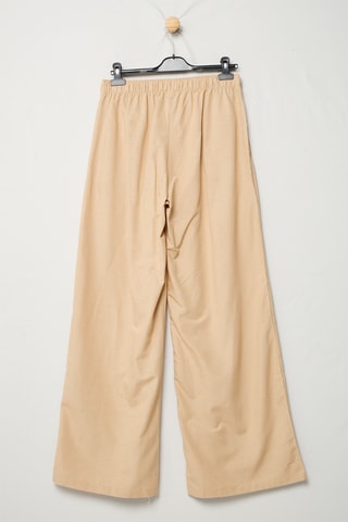 Pantalon wide legs - Beige clair