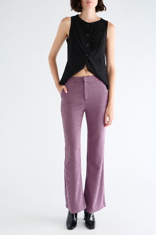 Pantalon droit - Violet