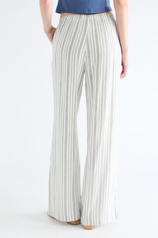 Pantaloni wide legs - Bianco