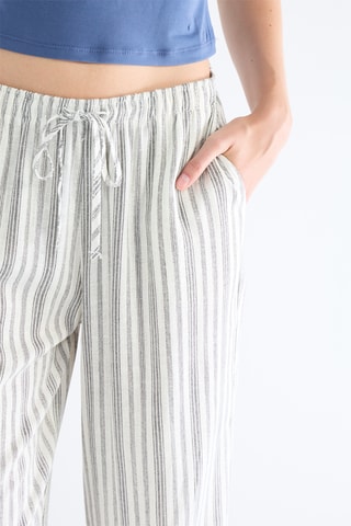 Pantaloni wide legs - Bianco