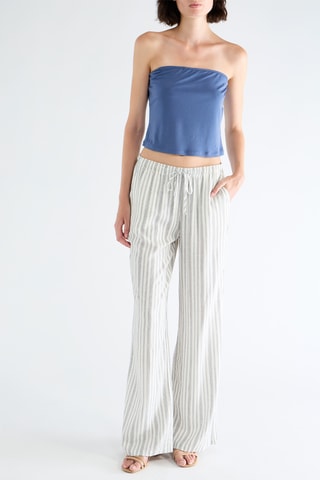 Pantaloni wide legs - Bianco
