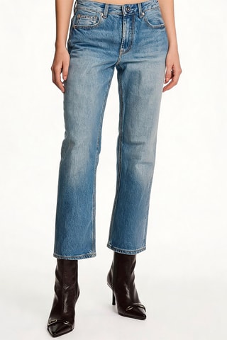 Jean straight - Bleu-gris