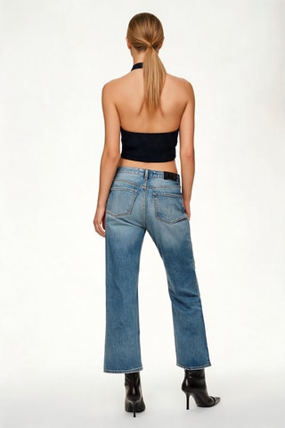 Jean straight - Bleu-gris