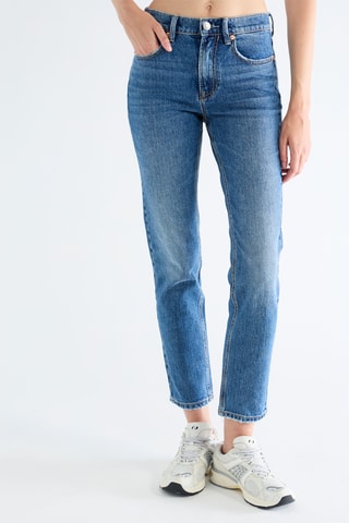 Jean straight - Bleu cobalt