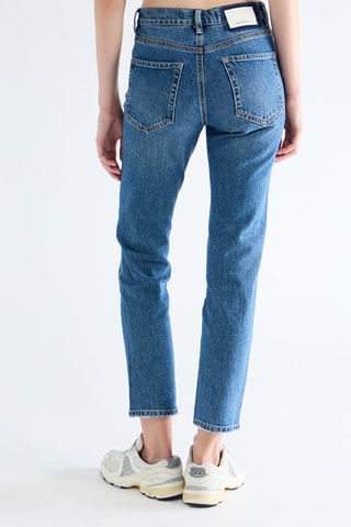 Jean straight - Bleu cobalt