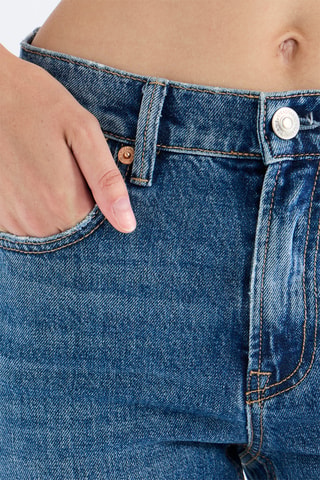 Jean straight - Bleu cobalt