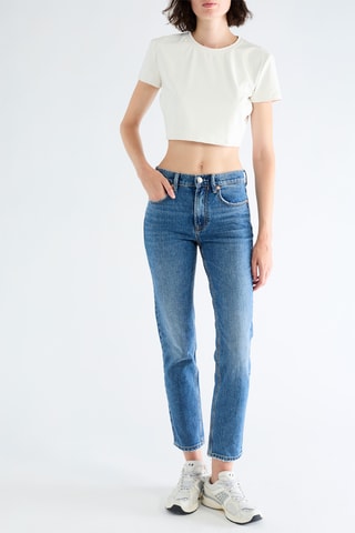 Jean straight - Bleu cobalt
