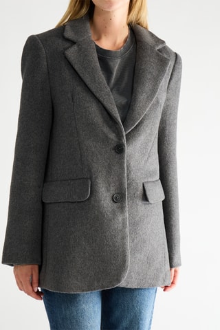 Veste en laine - Gris foncé