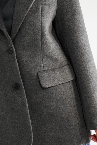 Veste en laine - Gris foncé