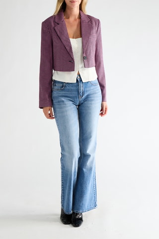 Veste - Noir et rose
